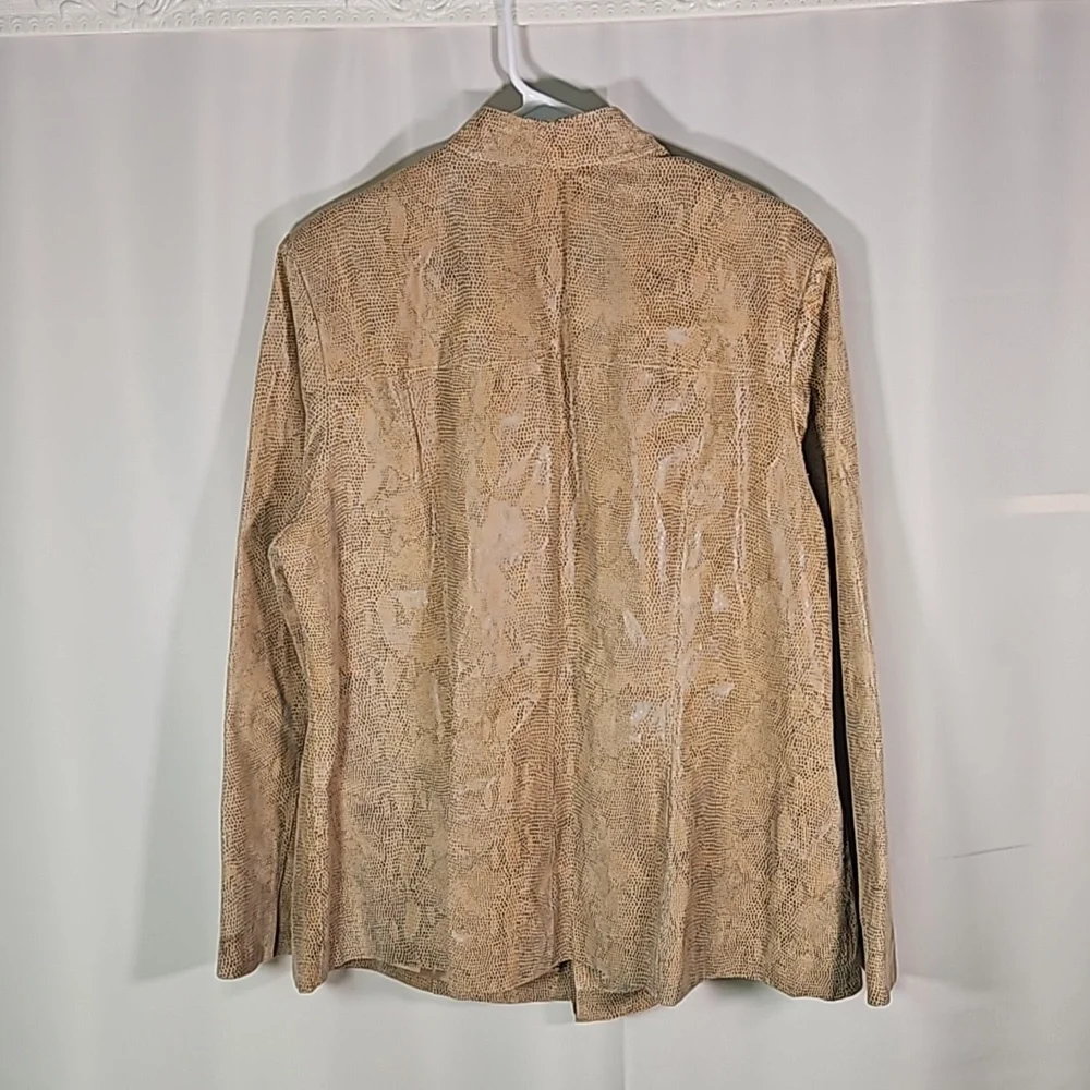 Alfani Leather Jacket Like New Sz 2X - Picture 7 of 7